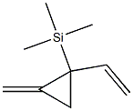 Cyclopropane, 1-methylene-2-trimethylsilyl-2-vinyl- 구조식 이미지