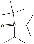 Phosphine oxide, diisopropyl-t-butyl- Structure