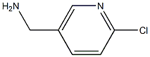 5-(Aminomethyl)-2-chloropyridine 90+% 구조식 이미지