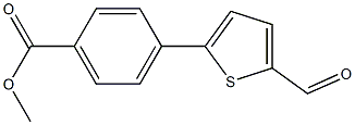 Methyl 4-(5-formylthien-2-yl)benzoate Structure