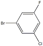 1-BROMO-3-FLUORO-5-CHLORO BENZENE Structure