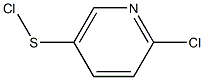 2-CHLORO-5-PYRIDINESULFENYL CHLORIDE Structure