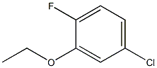 2-FLUORO-5-CHLOROPHENETOLE 구조식 이미지