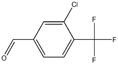 3-CHLORO-4-(TRIFLUOROMETHYL) BENZALDEHYDE Structure