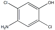 2.5-dichloro-4-aminophenol Structure