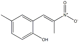 1-(2-HYDROXY-5-METHYLPHENYL)-2-NITROPROPENE 구조식 이미지