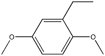 2,5-DIMETHOXY-1-ETHYLBENZENE Structure