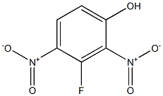 3-fluoro-2,4-dinitrophenol Structure