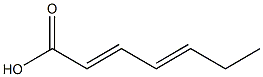 heptadienoic acid Structure