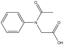 N-acetyl phenylglycine Structure
