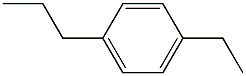 p-ethylpropylbenzene Structure