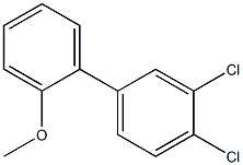 2-Methoxy-3',4'-dichlorobiphenyl Structure