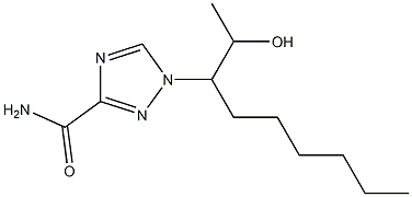 1-(2-hydroxy-3-nonyl)-1,2,4-triazole-3-carboxamide Structure