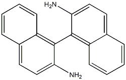 2,2'-diamino-1,1'-dinaphthyl Structure