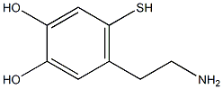 6-mercaptodopamine 구조식 이미지