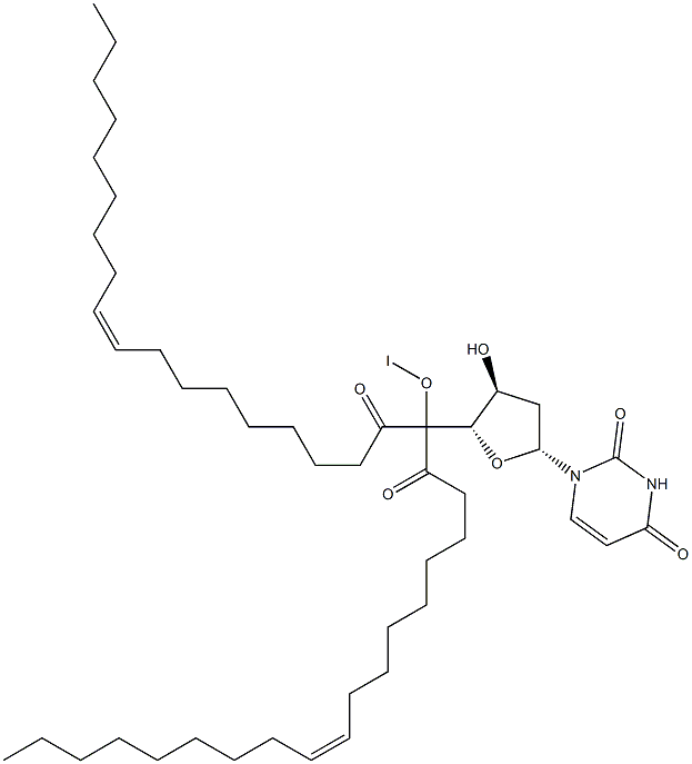 dioleoyl iododeoxyuridine 구조식 이미지