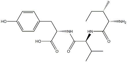 isoleucyl-valyl-tyrosine 구조식 이미지