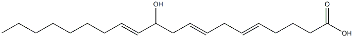 11-hydroxy-5,8,12-eicosatrienoic acid Structure