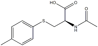 S-4-toluylmercapturic acid 구조식 이미지