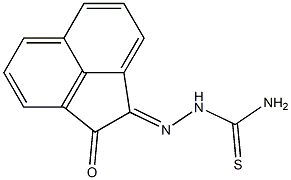 acenaphthenequinone thiosemicarbazone 구조식 이미지