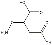 aminooxysuccinic acid Structure