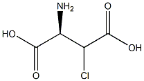 3-chloroaspartic acid Structure