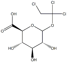 trichloroethanol glucuronide Structure