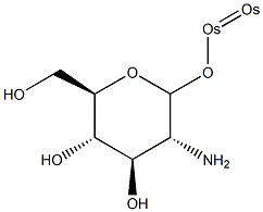 diosgenyl 2-amino-2-deoxy-glucopyranoside Structure