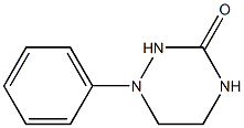 1-phenylperhydro-1,2,4-triazin-3-one Structure