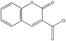 coumarin-3-carbonyl chloride 구조식 이미지