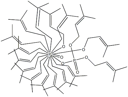 hexadecaprenyl diphosphate Structure