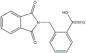 2-(N-phthalimidomethyl)benzoic acid 구조식 이미지