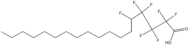 heptafluorostearic acid Structure