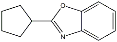 2-cyclopentyl-1,3-benzoxazole Structure