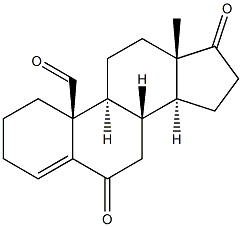 androst-4-ene-6,17,19-trione 구조식 이미지