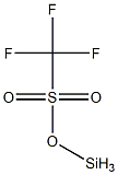 silyl trifluoromethanesulfonate 구조식 이미지