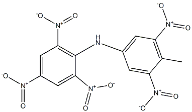 4-picrylamino-2,6-dinitrotoluene Structure