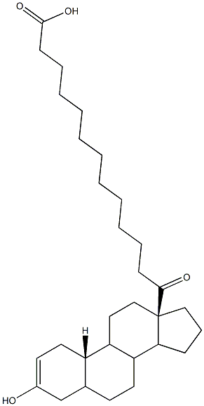 19-norandrostenololylaurate Structure