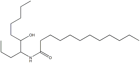 4-(dodecanoylamino)decan-5-ol Structure