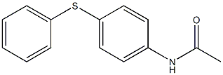 4-ACETAMIDO-DIPHENYLTHIOETHER Structure