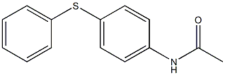 4-ACETAMIDO-DIPHENYLTHIOETHER 구조식 이미지