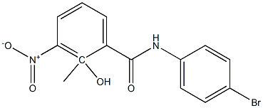 4'-BROMO-2-METHYL-3-NITROSALICYLANILIDE 구조식 이미지