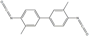 1,1'-BIPHENYL,4,4'-DIISOCYANATO-3,3'-DIMETHYL- Structure