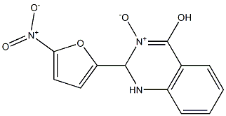 1,2-DIHYDRO-2-(5'-NITROFURYL)-4-HYDROXY-CHINAZOLIN-3-OXIDE Structure