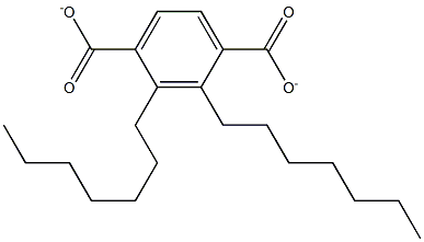 DI-N-HEPTYLTEREPHTHALATE 구조식 이미지