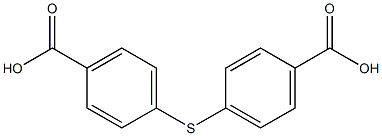 4,4'-DICARBOXYDIPHENYLSULPHIDE Structure
