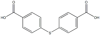 4,4'-DICARBOXYDIPHENYLSULPHIDE 구조식 이미지