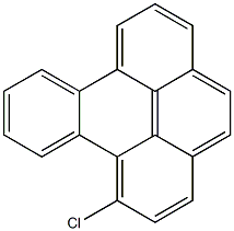 1-CHLOROBENZO(E)PYRENE Structure