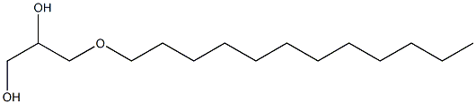 DIMETHYLETHEROF3-DODECYCLOXY-1,2-PROPANEDIOL Structure