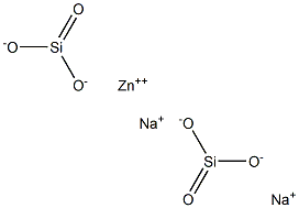 SODIUMZINCMETASILICATE 구조식 이미지